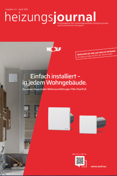 HeizungsJournal - Heft 4-5, April 2022