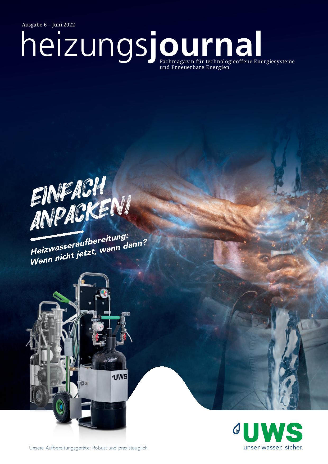 HeizungsJournal – Heft 6, Juni 2022