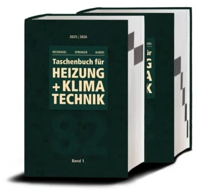 Recknagel-Taschenbuch Heizung/Klimatechnik 2025/2026 - Basisversion