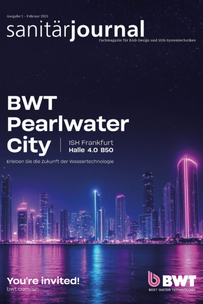 SanitärJournal - Heft 1, Februar 2025