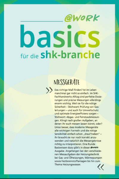 @work-Magazin – Ausgabe 1/2025 Thema "Messgeräte"